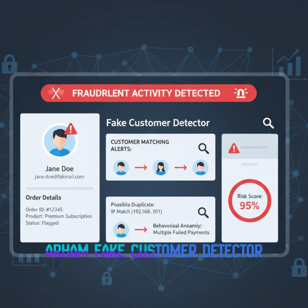 Arham Fake Customer Detector WooCommerce Mockup